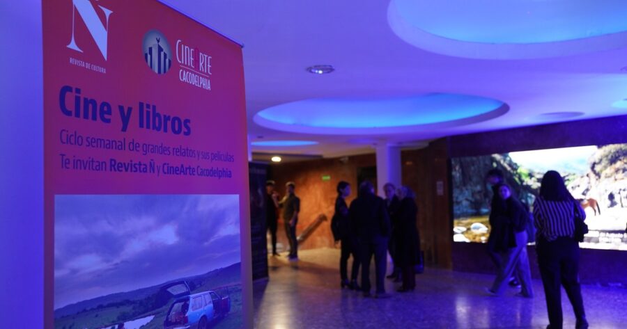 Señal del largada para el Ciclo “Cine y Libros”, organizado por Revista Ñ y CineArte Cacodelphia