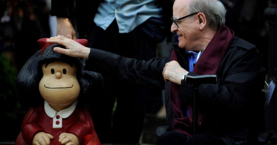 Mafalda, la nena que lleva 60 años desnudando ese “manicomio redondo” que es el mundo