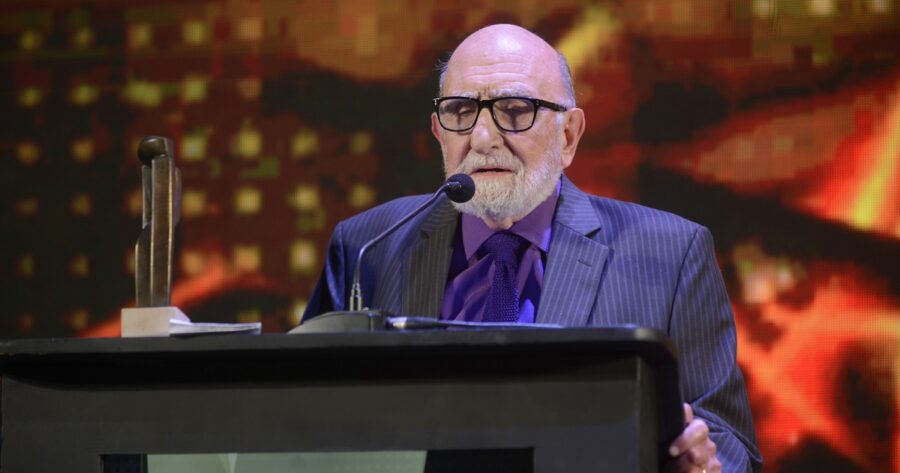 Murió Luis Felipe “Yuyo” Noé: el día que el artista recibió el Premio Ñ a la Trayectoria