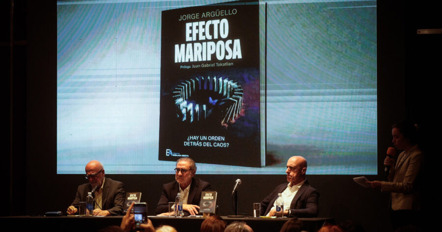 Preguntas inquietantes y angustiantes sobre el caos global en la presentación del nuevo libro de Jorge Argüello: “Efecto Mariposa”
